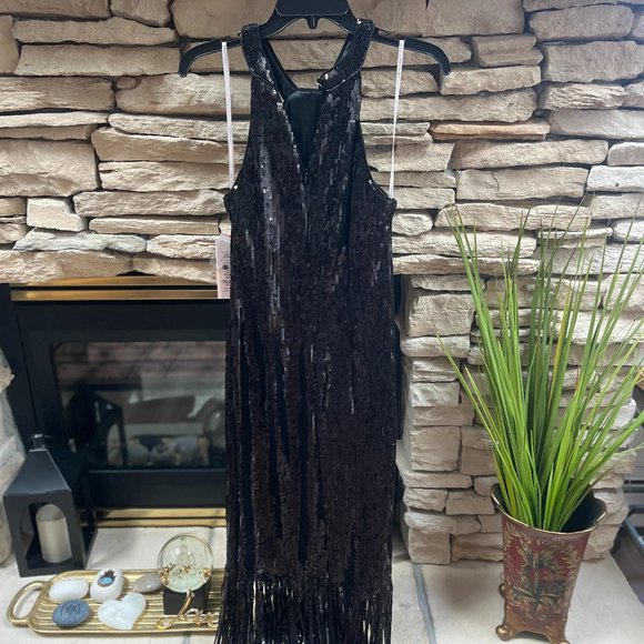 Nanette Lepore gorgeous sequined gown - Picture 1 of 6